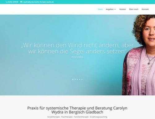 Website, Video, Fotos systemische-therapie-wydra.de